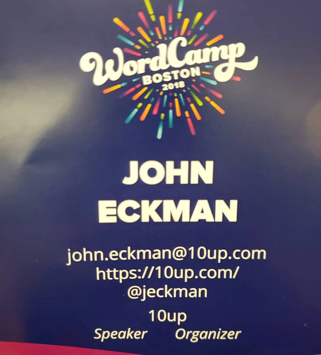 WCBOS 2018