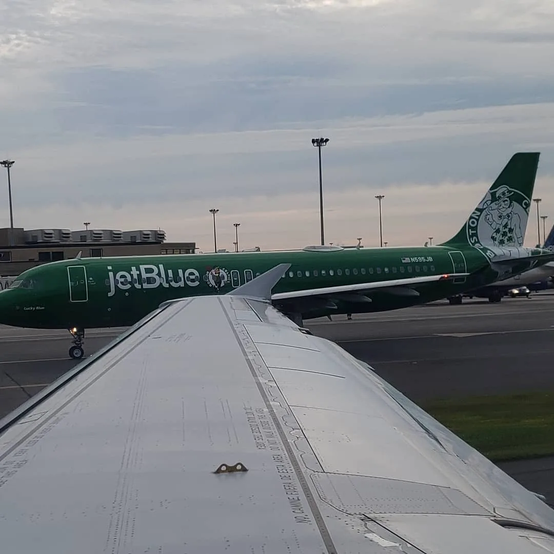 JetBlue in Green