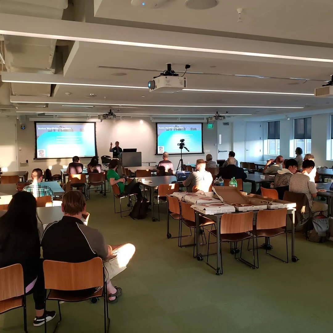 Boston WordPress Meetup, August 2019