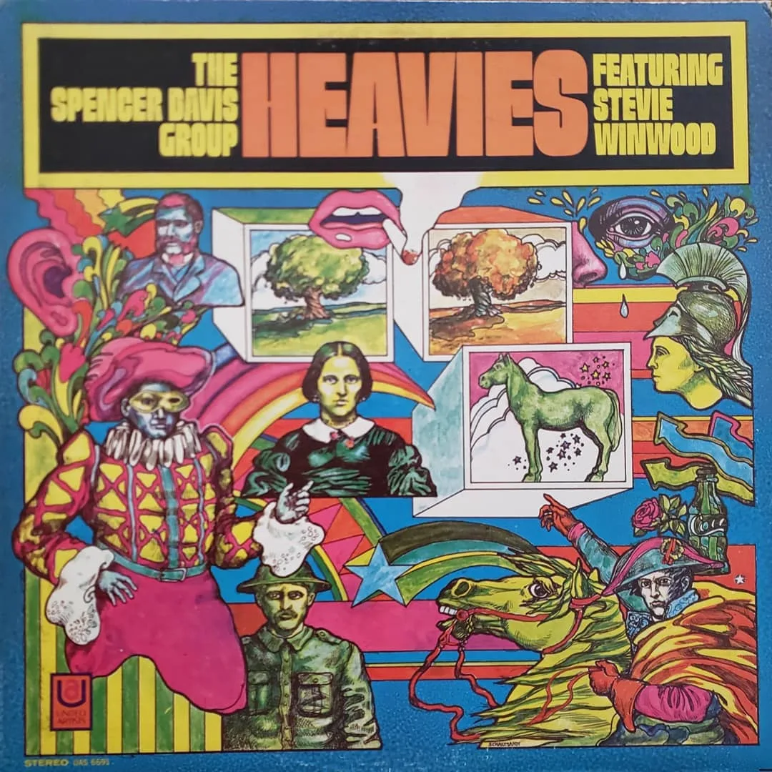 The Spencer Davis Group featuring Stevie Winwood, Heavies, 1969 on United Artists