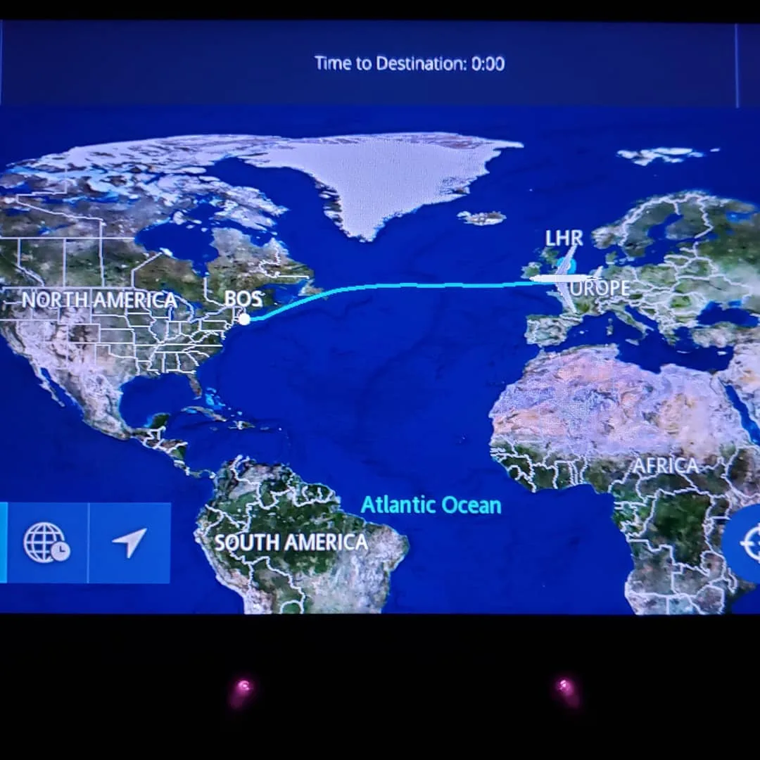 Wednesday, October 16th, 2019 – Boston to London
