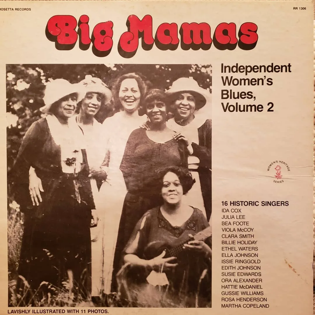Independent Women’s Blues Volume 2, Big Mama’s, 1982 on Rosetta Records