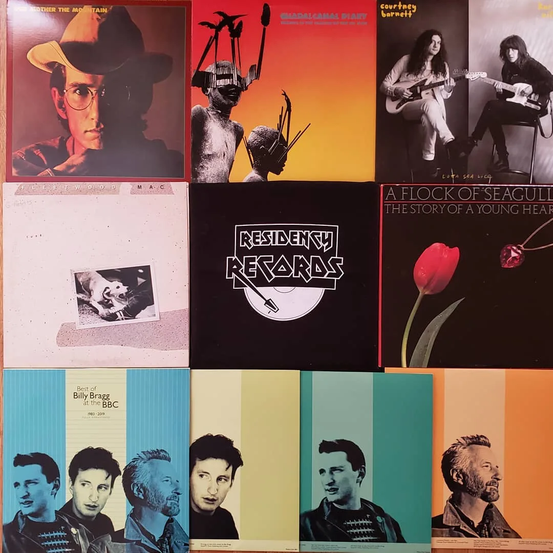 Finds from yesterday at Residency Records