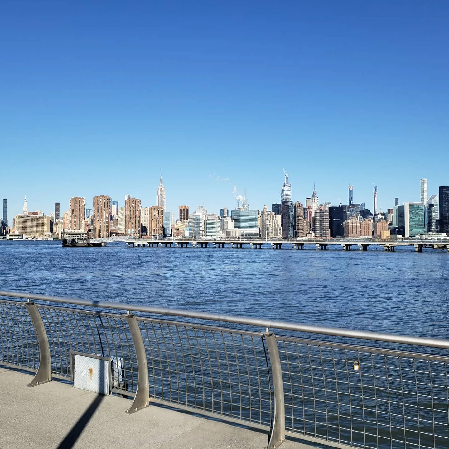 View from Greenpoint (WNYC Transmitter Park)
