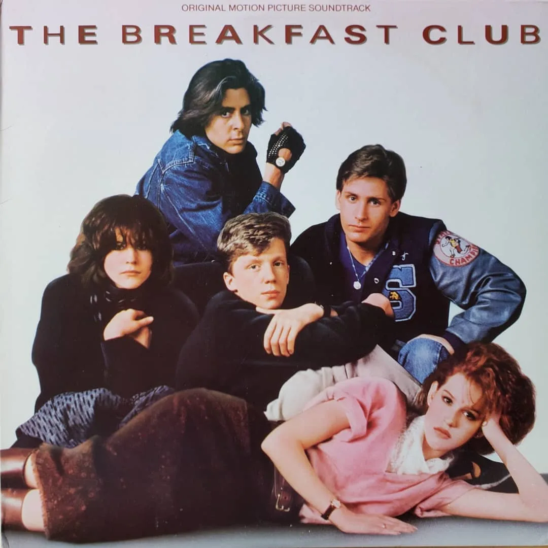 The Breakfast Club, Original Motion Picture Soundtrack, 1985 on A&M.