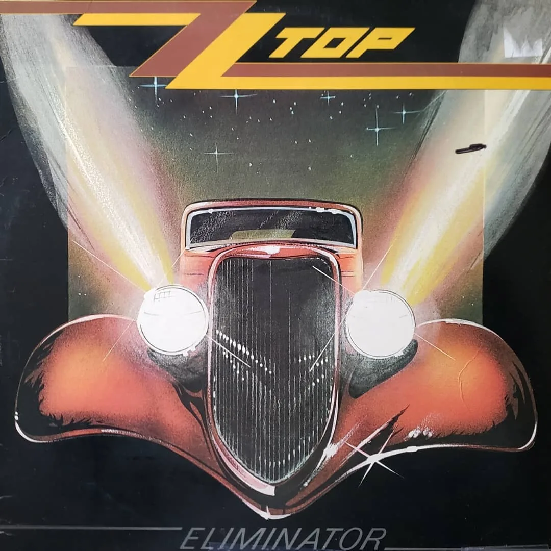 ZZ Top, Eliminator, 1983 on Warner Bros. Records.