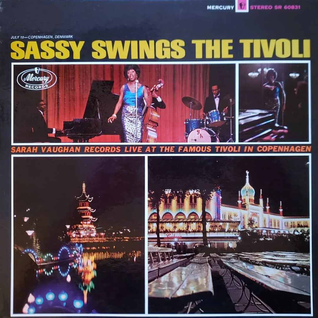 Sarah Vaughan, Sassy Swings the Tivoli, 1963 on Mercury.