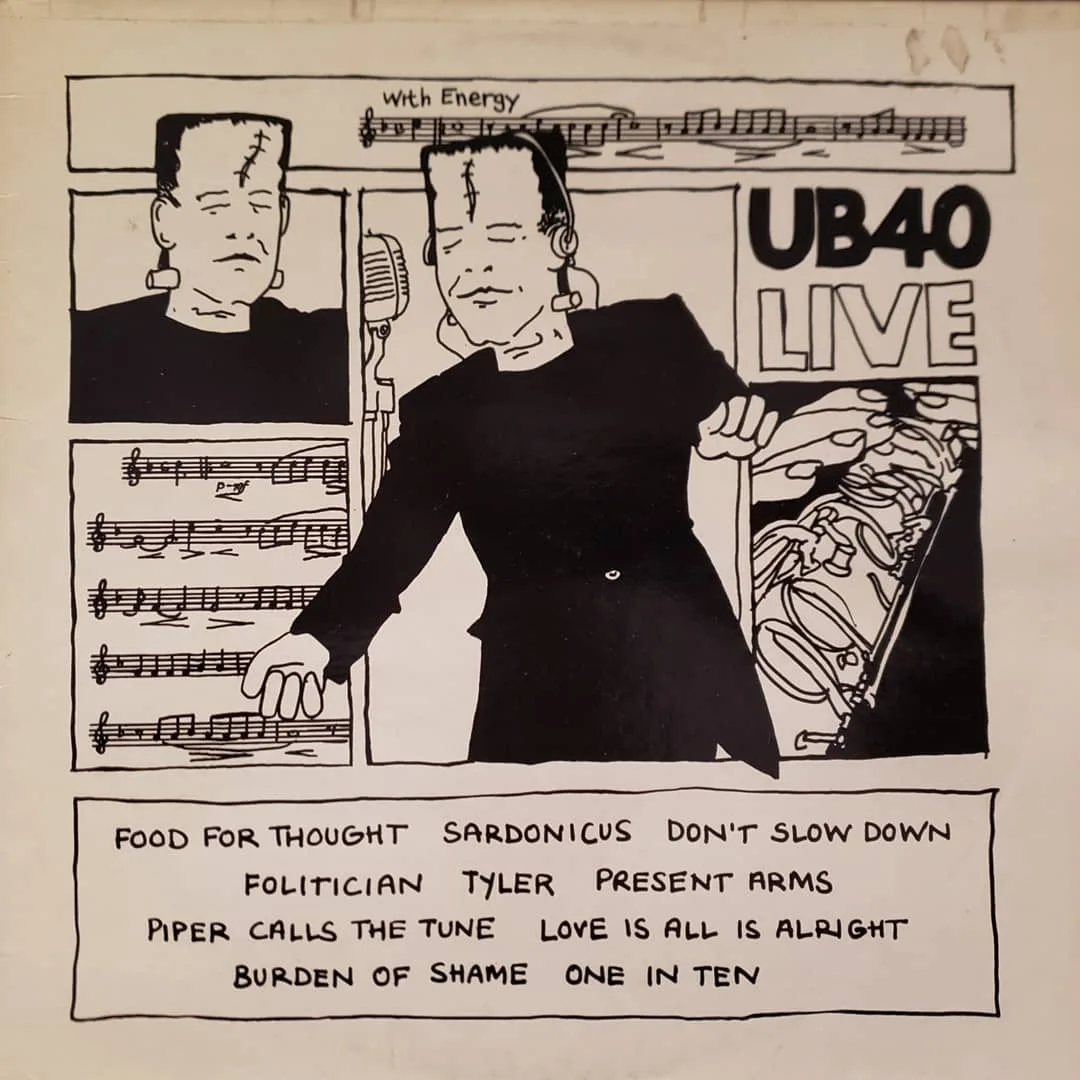 UB40, Live, 1983 on DEP International.