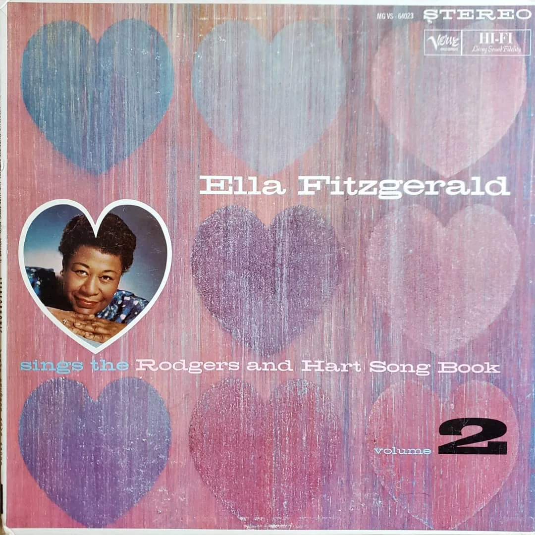 Ella Fitzgerald, Ella Fitzgerald Sings the Rodgers and Hart Song Book Volume 2, 1959 on Verve.