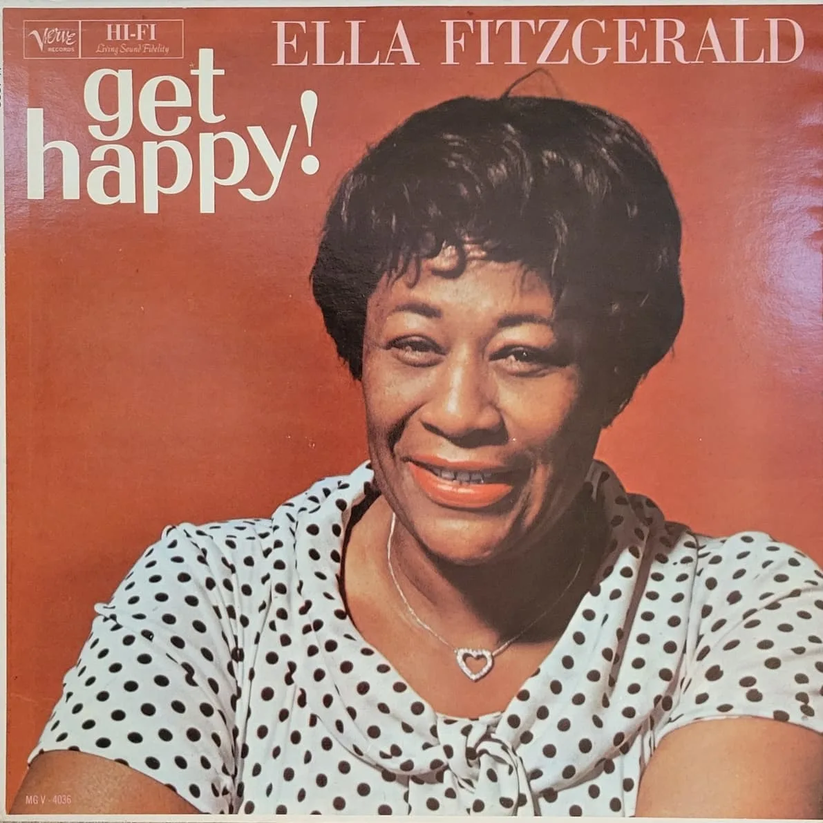 Ella Fitzgerald, Get Happy!, 1959 on Verve.