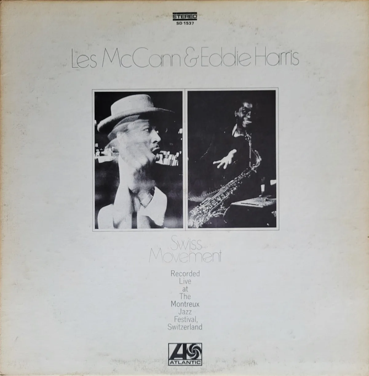Les McCann & Eddie Harris, Swiss Movement, 1969 on Atlantic