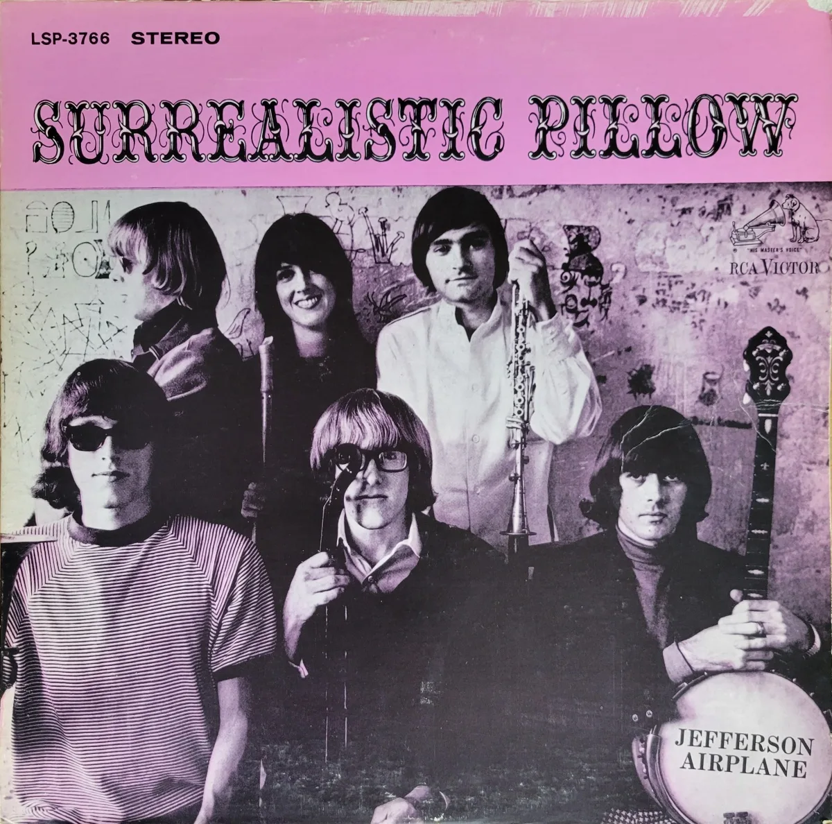 Jefferson Airplane, Surrealistic Pillow, 1967 on RCA Victor