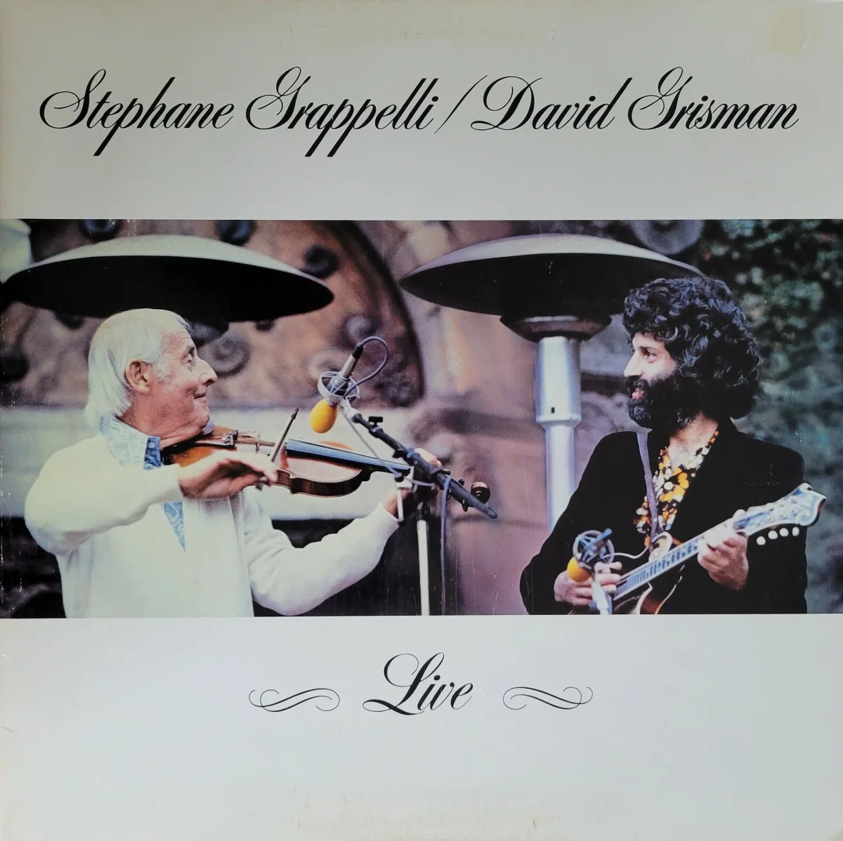 Stephane Grappelli / David Grisman, Live, 1981 on Warner Brothers.