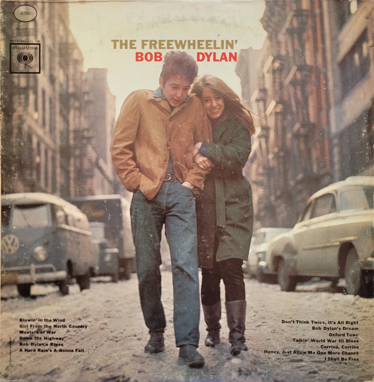 Bob Dylan, The Freewheelin’ Bob Dylan, 1963 on Columbia