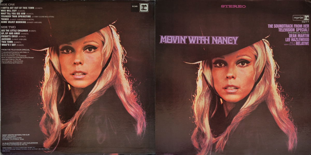 Nancy Sinatra, Movin' With Nancy, 1967 on Reprise | Goatless