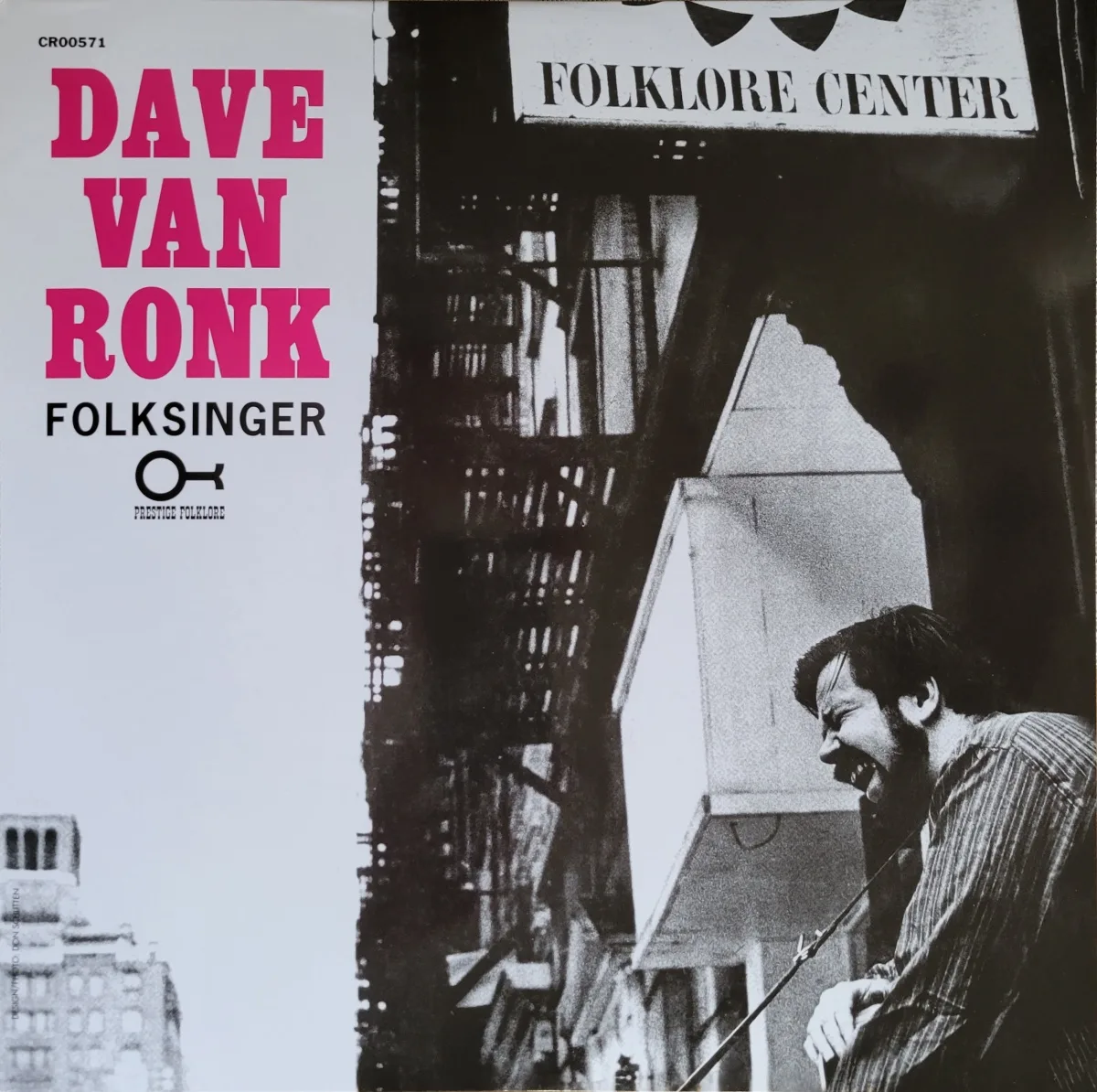 Dave Van Ronk, Folksinger, 1962 on Prestige International