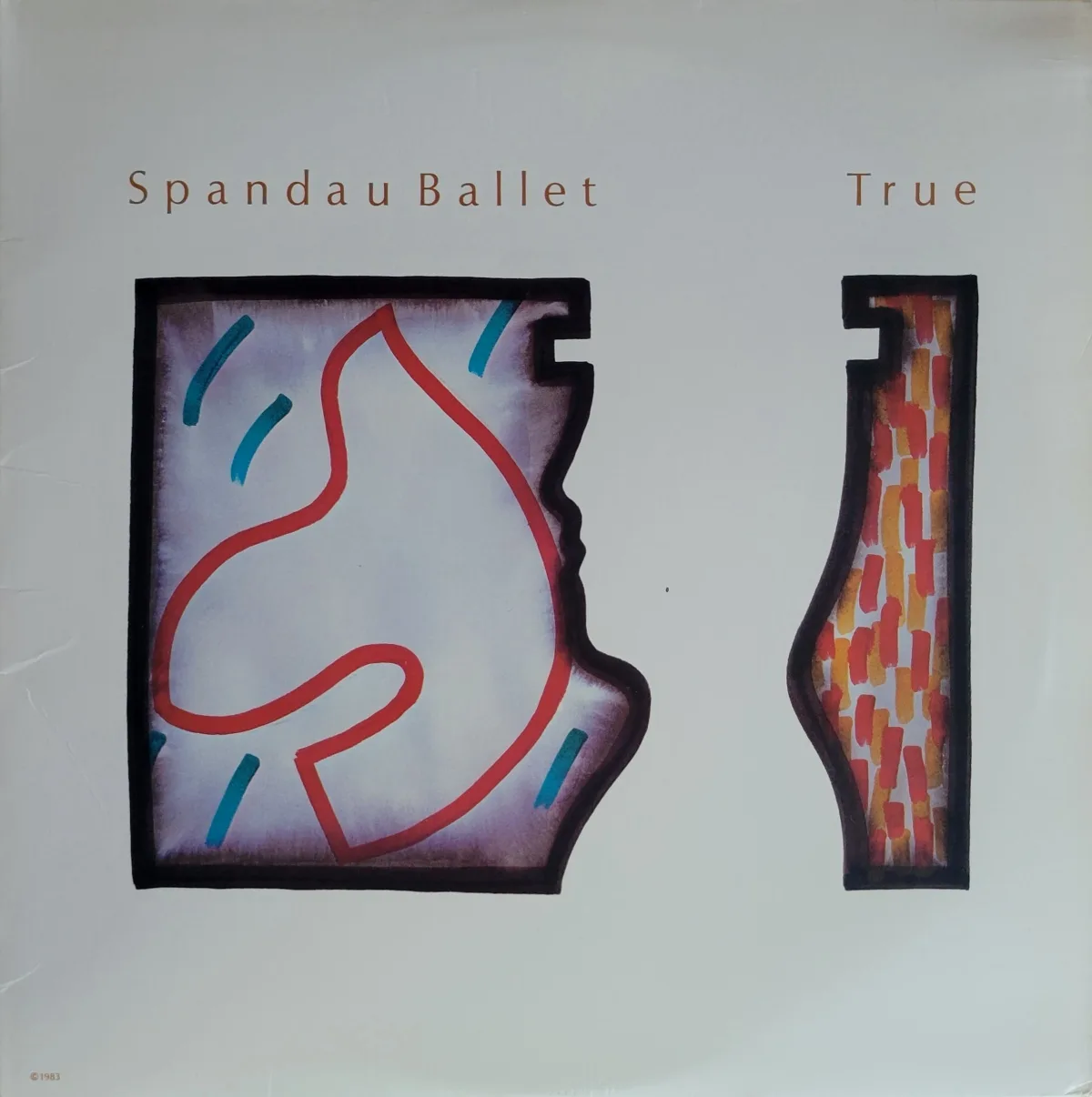 Spandau Ballet, True, 1983 on Chrysalis