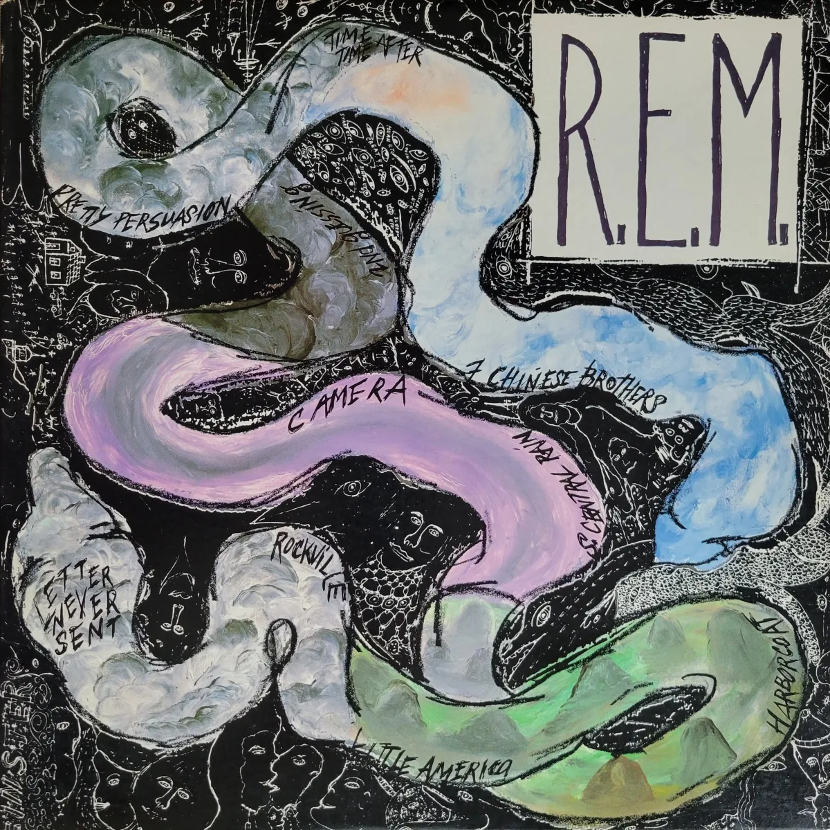 R.E.M., reckoning, 1984 on IRS