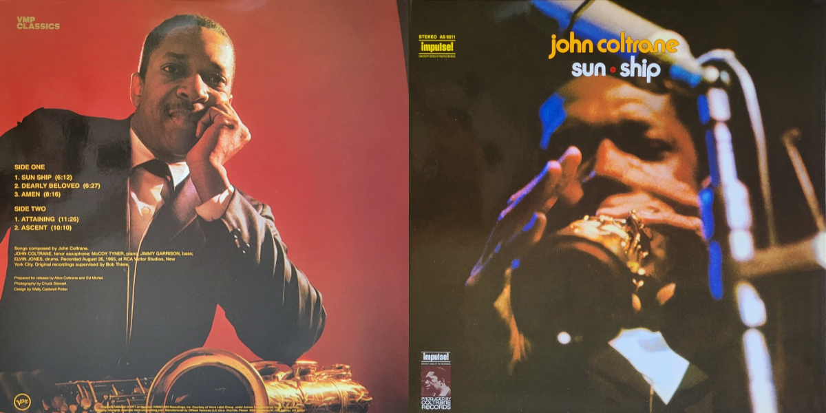 John Coltrane, Sun Ship, 1971 on Impulse! – Goatless
