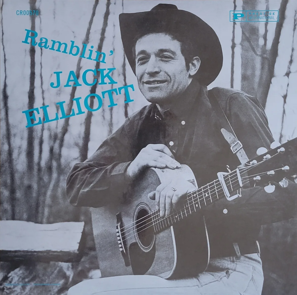 Jack Elliott, Ramblin’ Jack Elliott, 1961 on Prestige International