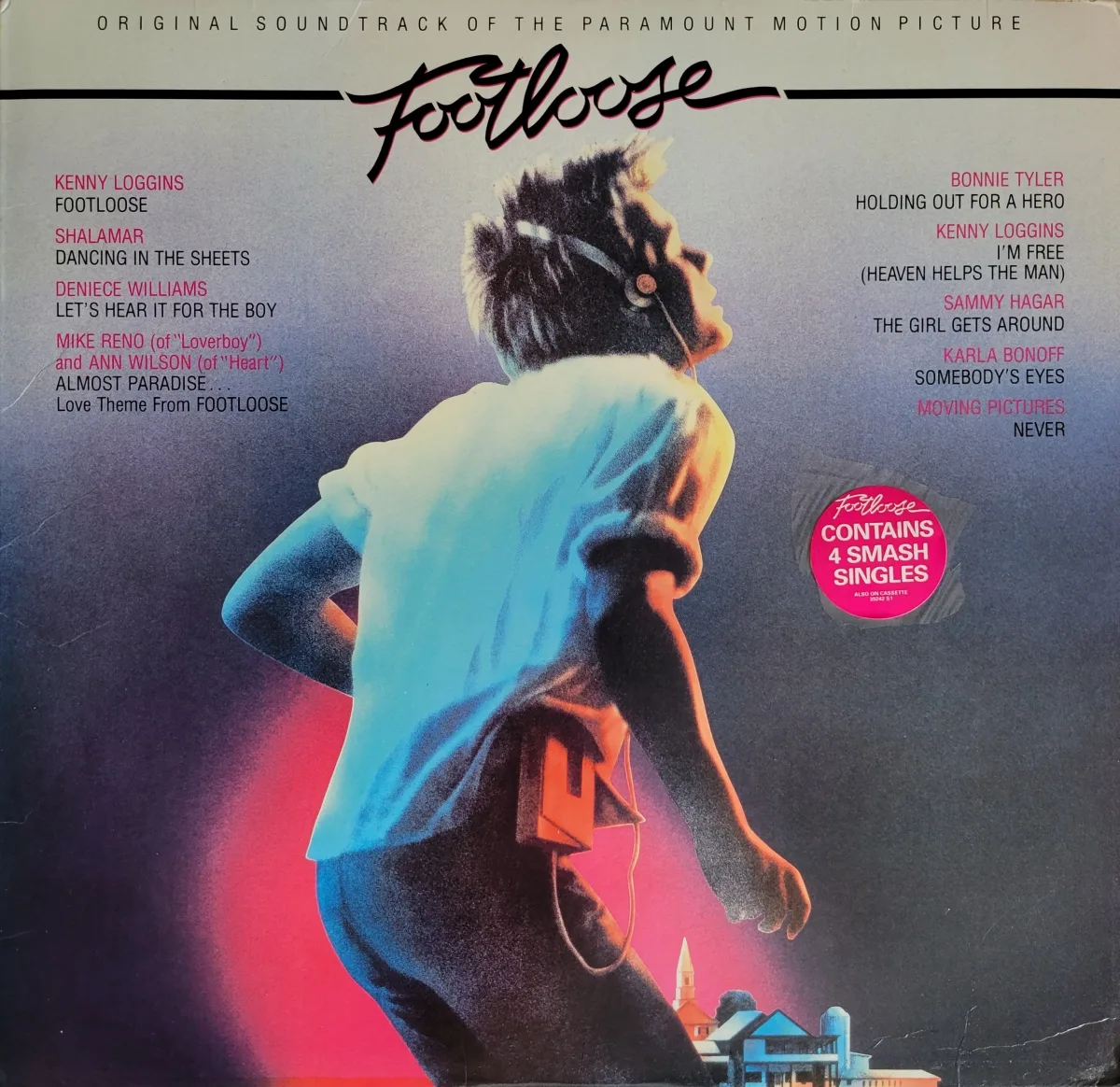 Various Artists, Footloose: Original Soundtrack of the Paramount Motion Picture, 1984 on Columbia