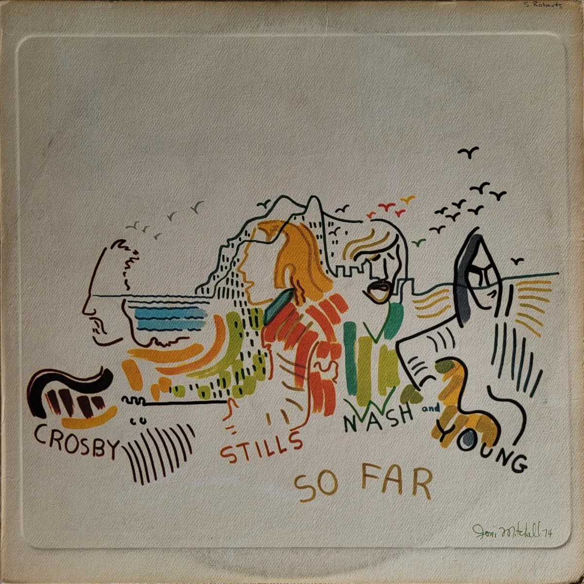 Crosby, Stills, Nash, & Young, So Far, 1974 on Atlantic