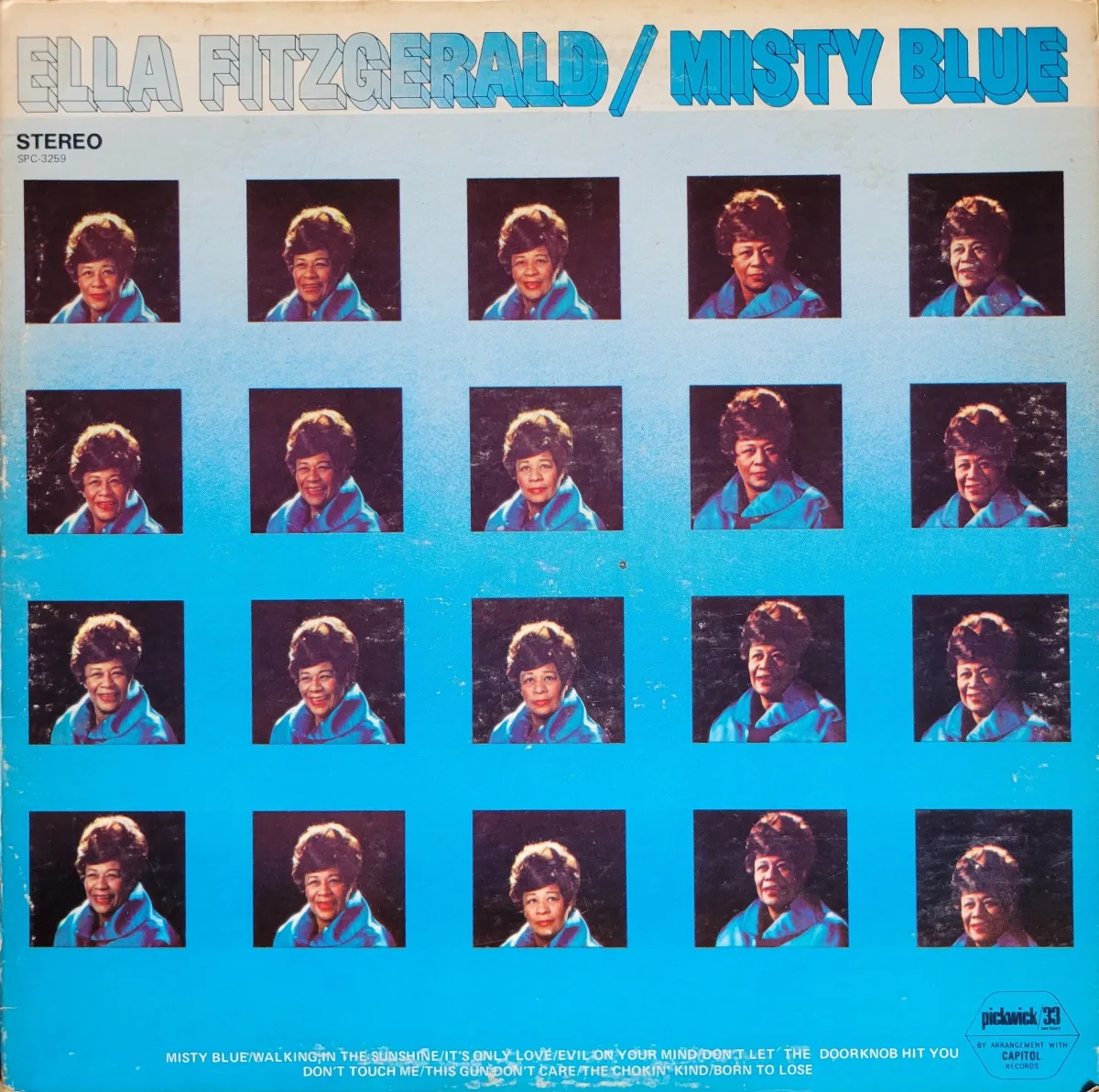 Ella Fitzgerald, Misty Blue, 1968 on Capitol