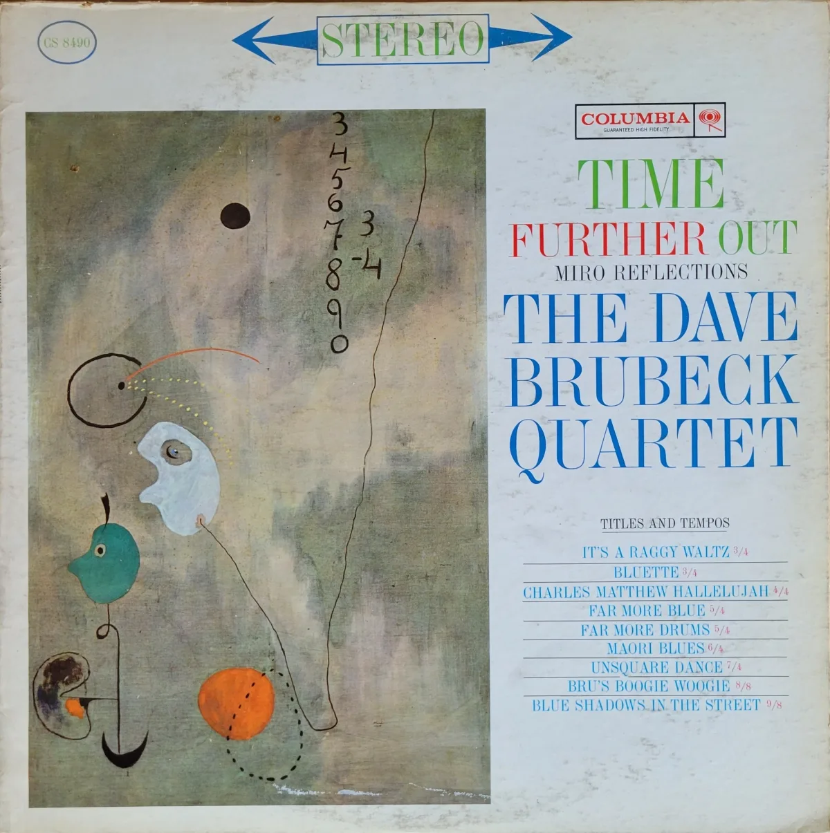 The Dave Brubeck Quartet, Time Further Out – Miro Reflections, 1961 on Columbia