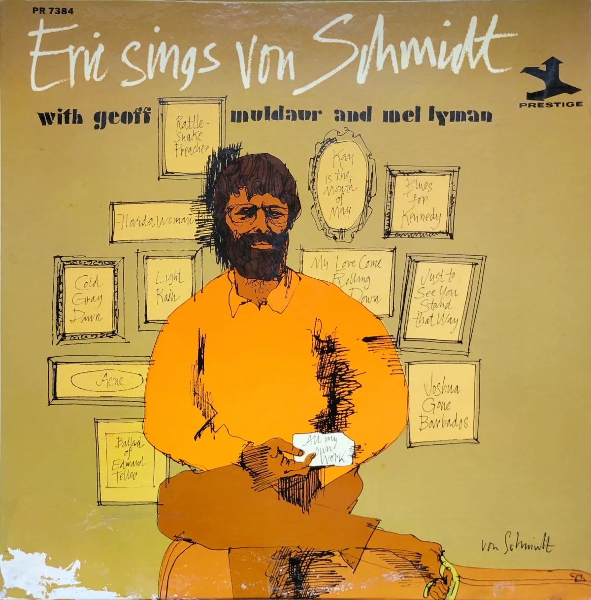 Eric Von Schmidt, Eric Sings Von Schmidt, 1965 on Prestige