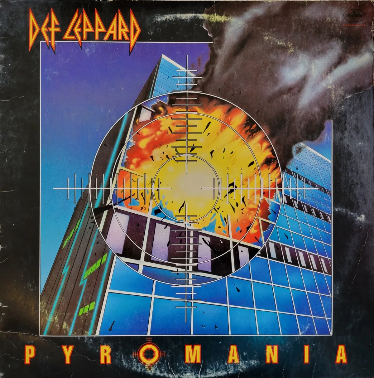 Def Leppard, Pyromania, 1983 on Mercury