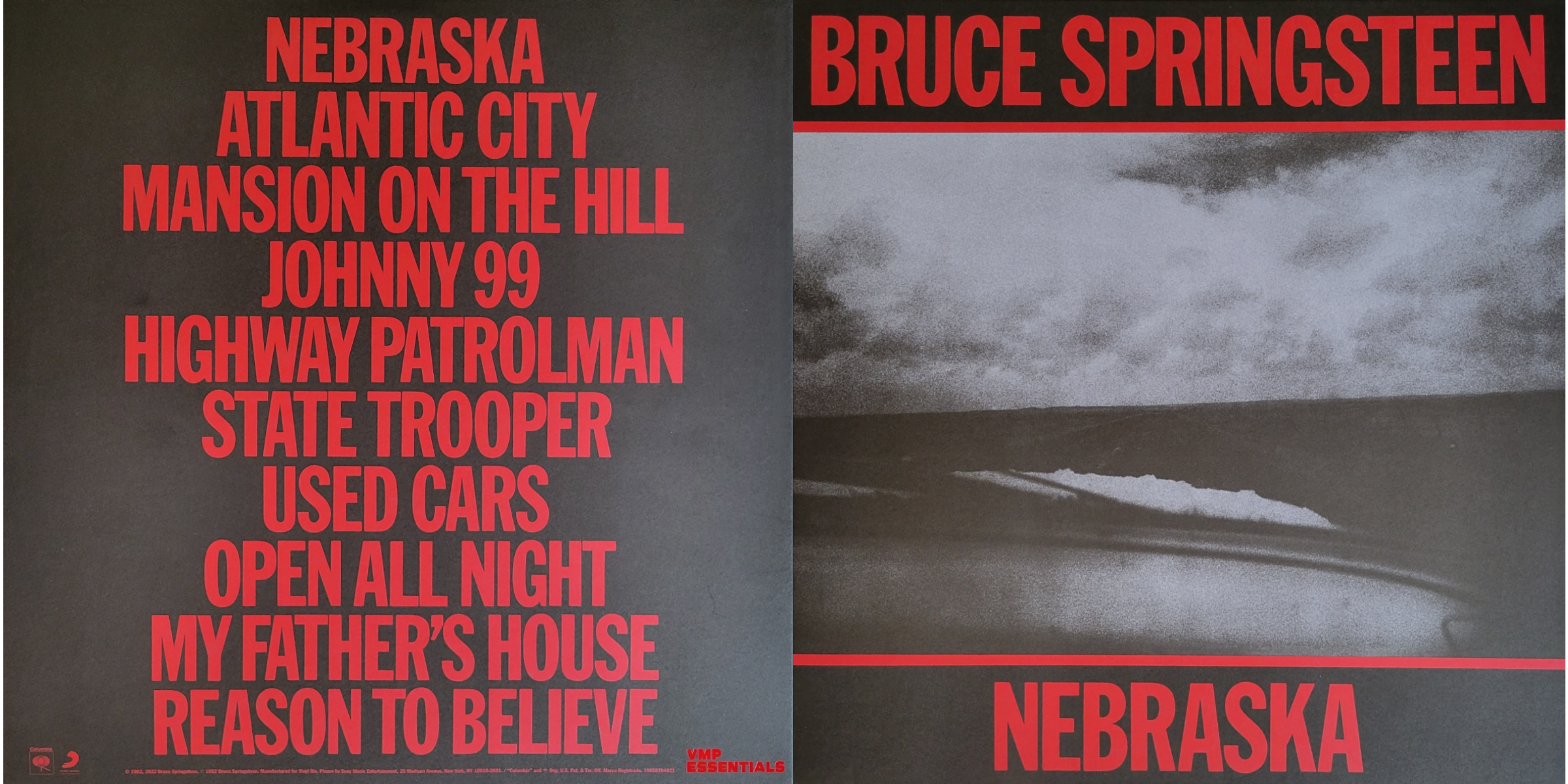 Bruce Springsteen, Nebraska, 1982 on Columbia – Goatless