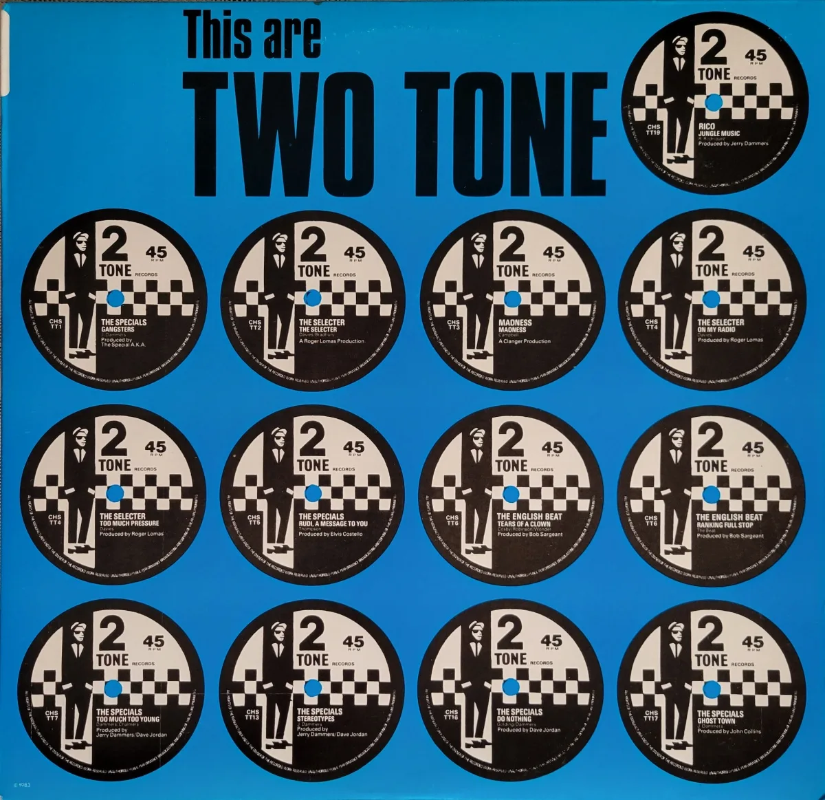 Various Artists, This Are Two Tone, 1983 on Chrysalis/Two Tone