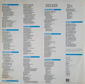 Inner sleeve, credits and lyrics