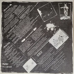 Custom inner sleeve - lyrics, credits