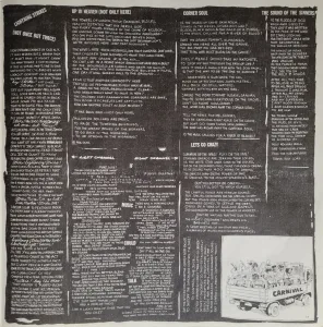 Custom inner sleeve - lyrics, credits