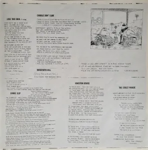 Custom inner sleeve - lyrics, credits