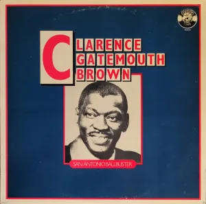 Album cover - photo of Clarence Gatemouth Brown