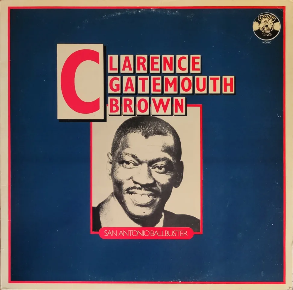 Album cover - photo of Clarence Gatemouth Brown