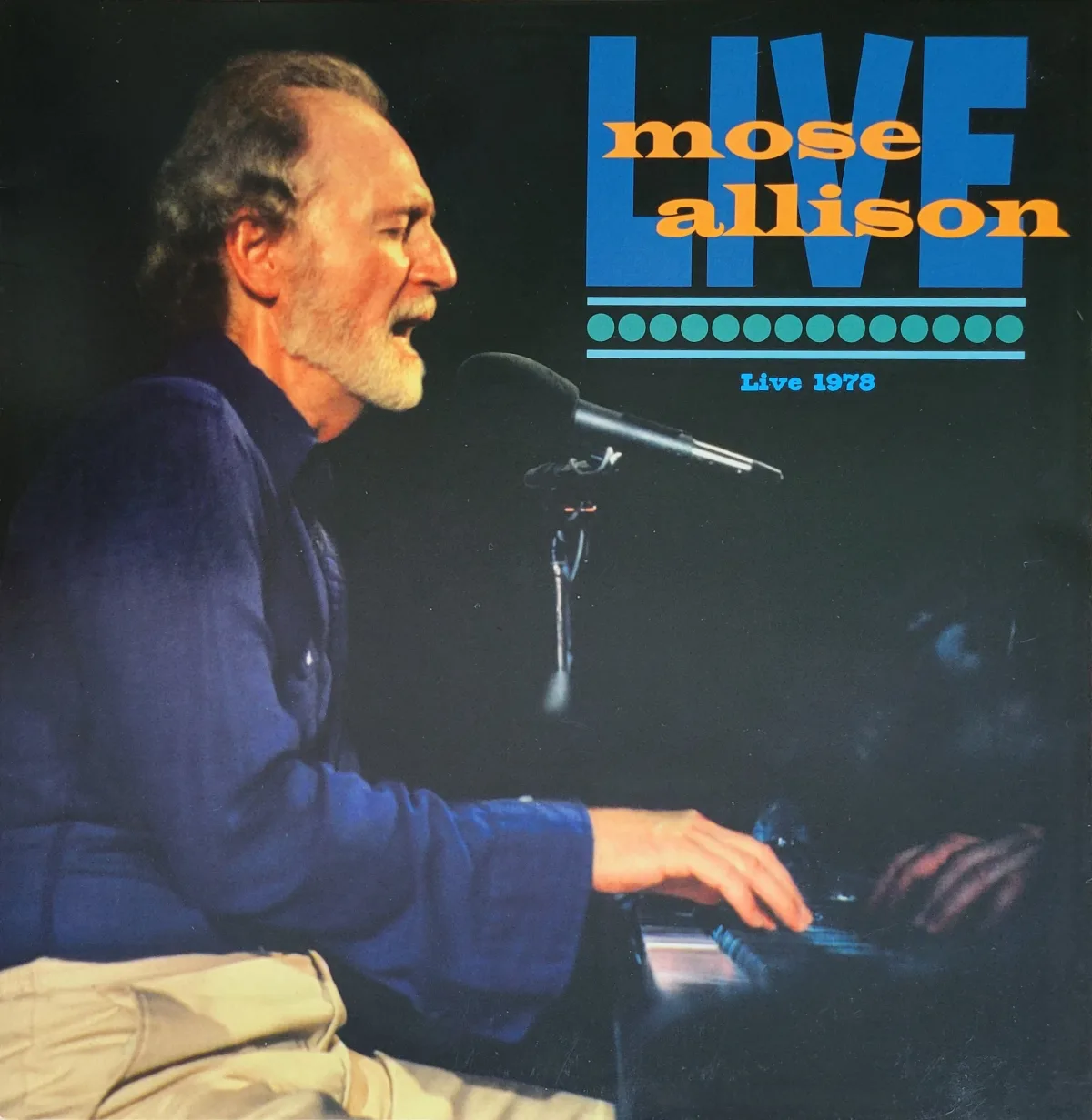 Mose Allison, Live 1978, 2022 on Liberation Hall