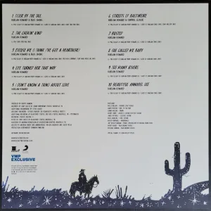 album jacket back - tracklist and credits