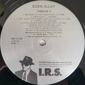 IRS Records label and tracklist