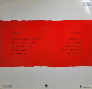 album cover, rear - tracklist 