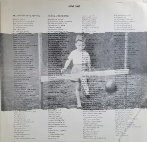 inner sleeve credits, lyrics