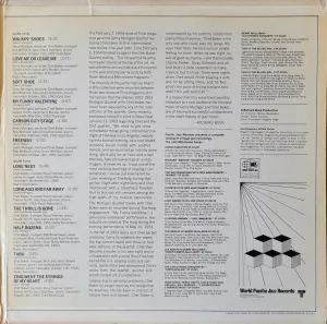 gatefold right - tracklist, liner notes, credits