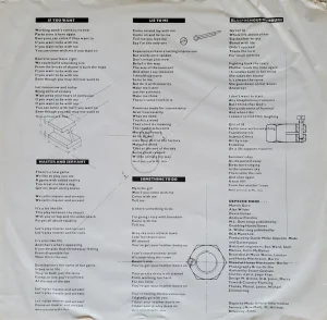 inner sleeve, credits