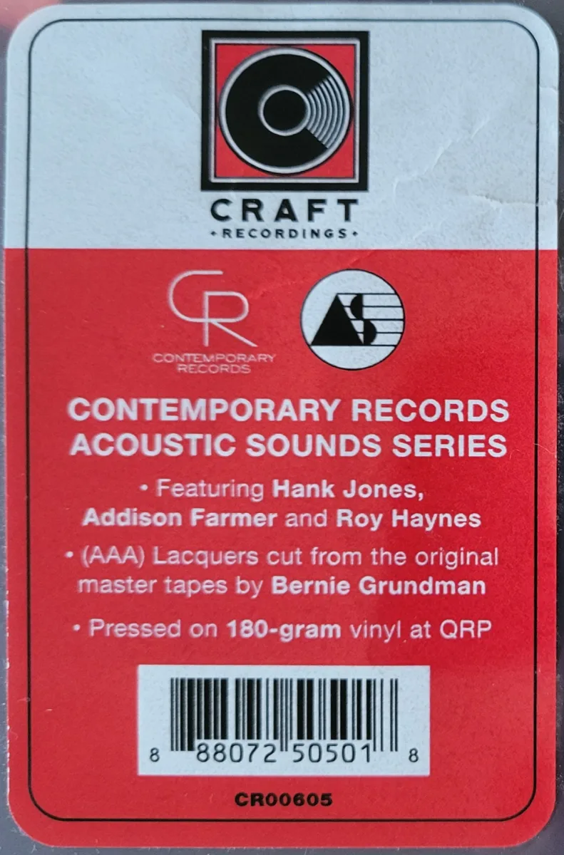 Craft Recordings hype sticker 