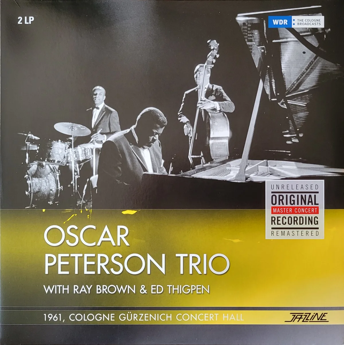 Oscar Peterson Trio, 1961 Cologne Gürzenich Concert Hall, 2011 on Jazzline