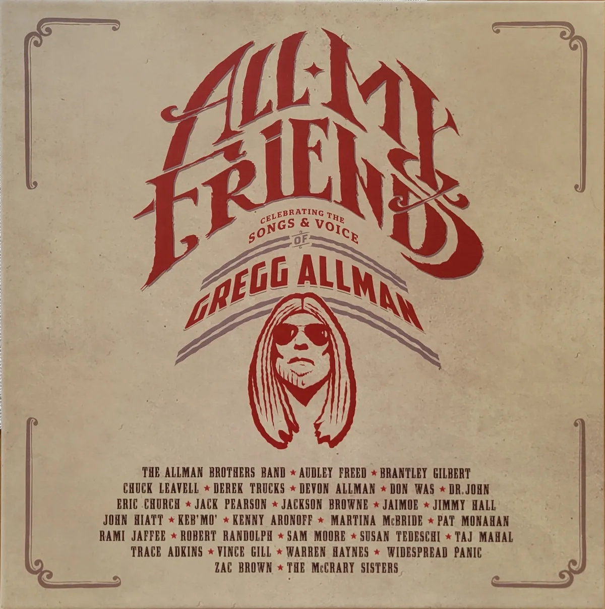 Various Artists, All My Friends: Celebrating the Songs & Voice of Gregg Allman, 2014 on Rounder