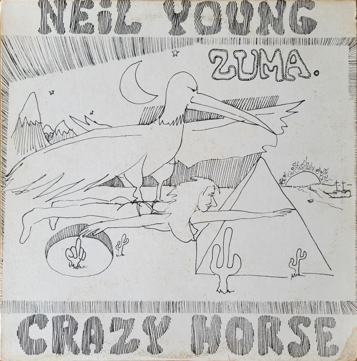 Neil Young and Crazy Horse, Zuma, 1975 on Reprise