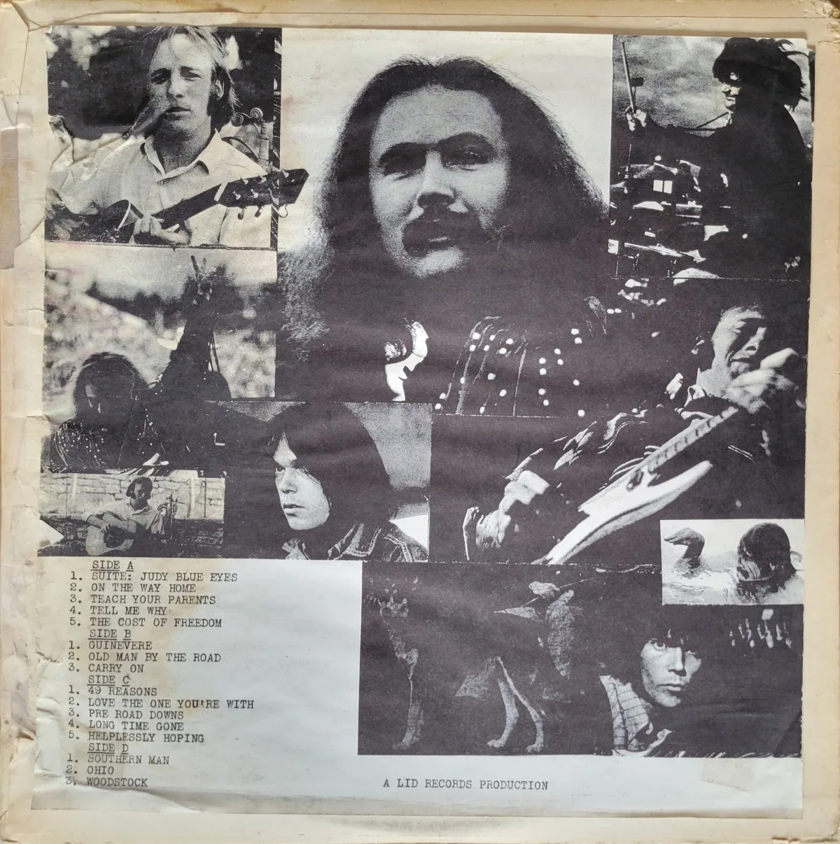 Crosby, Stills, Nash & Young – Live at the Forum, 1970 on Lid